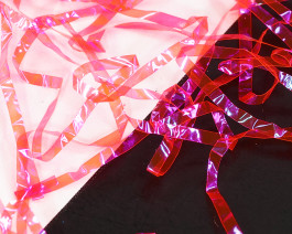 Perdigon Strips, 1 mm, Fluo Pink UV-Pearl / 57